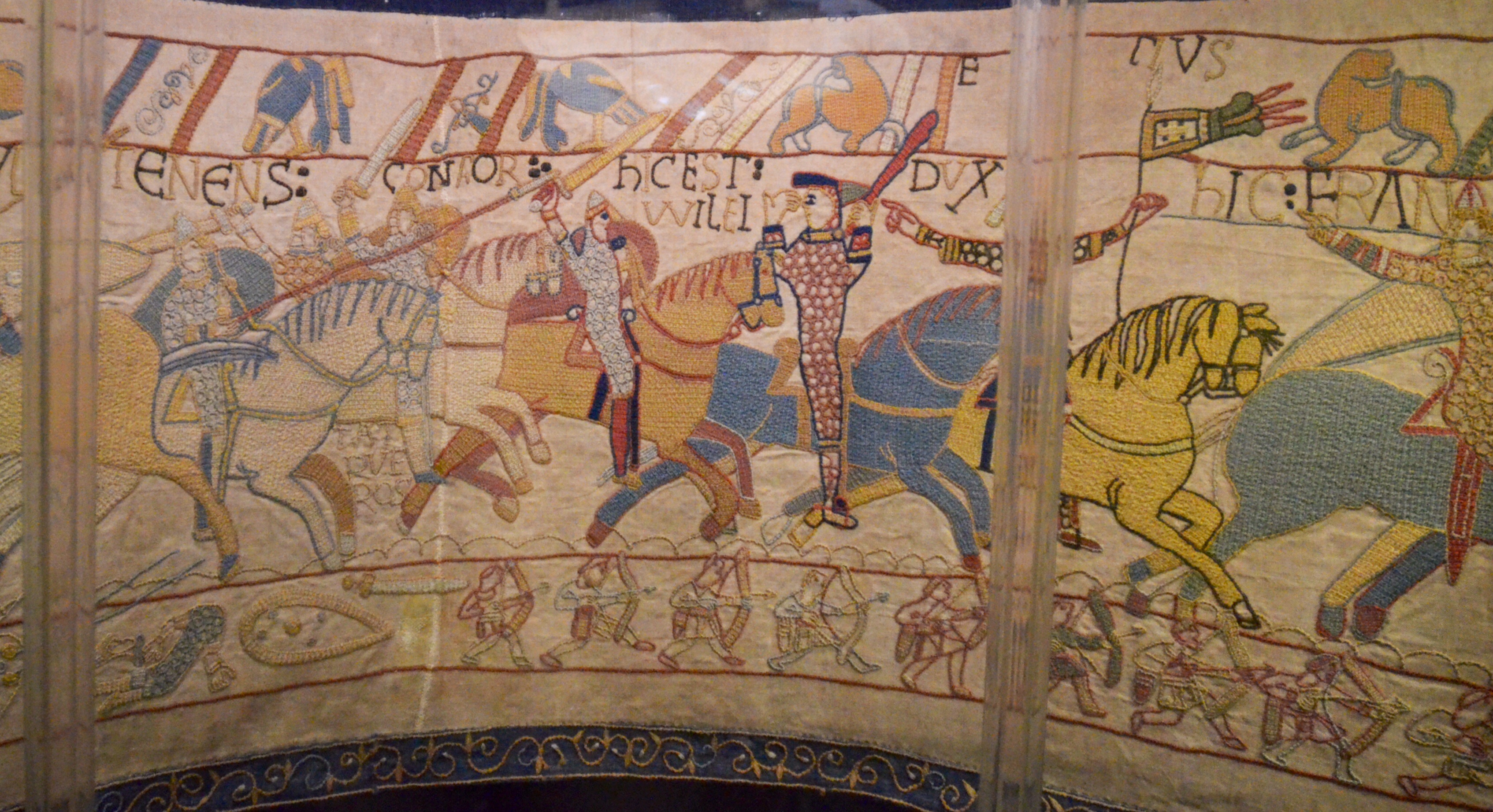 Bayeux Tapestry (Photo: pennypierce.wordpress.com)